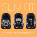 Trooper Slim 3-in-1 Convertible Car Seat - Dash Black
