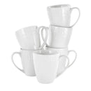 8oz Porcelain Coffee & Tea Cups Set - Service for 6