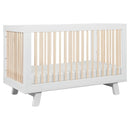 Hudson 3-in-1 Convertible Crib - White/Washed Natural