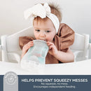Self-Feeding Baby Food Pouch Holder - Clear