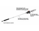 ECHO 99944200532 Pole Pruner Attachment for PAS-225 and PAS-2620