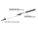 ECHO 99944200596 Articulating Hedge Clipper Attachment For PAS-225 and PAS-2620