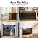 Retractable Baby Gate - Black