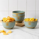 Football Mini Snack Bowls - Sage/Gold