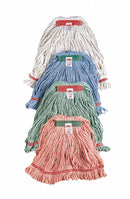 Rubbermaid Side Gate Synthetic String Wet Mop Head, Red - FGD21206RD00