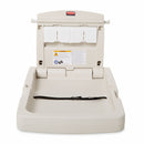 Rubbermaid Baby Changing Station, Vertical, Flush Mount, Polypropylene - FG781988LPLAT