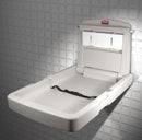 Rubbermaid Baby Changing Station, Vertical, Flush Mount, Polypropylene - FG781988LPLAT