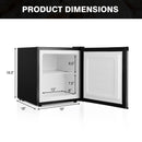 1.1 Cu.ft. Compact Single Door Mini Upright Freezer