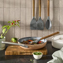 4-Piece Wood and Nylon Kitchen Utensil Set