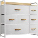7 Drawer Fabric Dresser