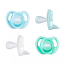 Ultra-Light Silicone Baby Pacifier 0-6m - 4 Pack