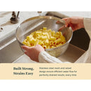 6 qt Large Stainless Steel Strainer