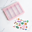Adjustable Snack Box - Pink