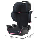 GoTime LX High Back Booster Car Seat Terrain Pink