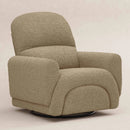 Rainbow Recliner and Swivel Glider - Latte Teddy Loop