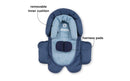 Cuddle Soft 2-in-1 Head Support Comforting head and body support for babies, Blue Surge