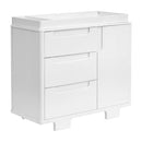 Yuzu 3-Drawer Changer Dresser - White