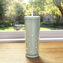 25 Fl Oz SAN Straw Tumbler - Thyme Meadow