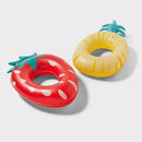 Strawberry and Pineapple Water Floats and Inflatables - Ideal for Kids