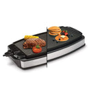 XL Reversible Grill Griddle, Oversized Removable Cooking Plate, Nonstick Coating