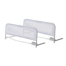 Adjustable Mesh Bed Rail - White