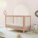 Lolly 3-in-1 Convertible Crib with Toddler Rail - Canyon/Washed Natural