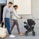 Shyft DualRide with Carryall Storage Infant Car Seat and Stroller Combo (Ayer Pink)