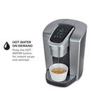 K-Elite Single-Serve K-Cup Pod Coffee Maker with Iced Coffee Setting - Silver