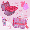 Kids Prints Lunch 5-Piece Set with Ice Packs - Fairies