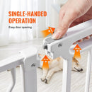 Extra Wide Safety Gate - White