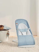 Ergonomic Baby Bouncer - Sky Blue/White
