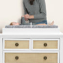 Perfect Sleeper Changing Pad with Plush Cover - Gray