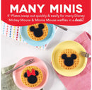 Mickey Mouse & Minnie Mouse Removable Waffle Plates - 2 Pack