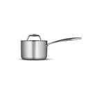 Tri-Ply Clad 1.5qt Sauce Pan with Lid - Silver