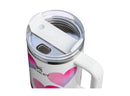 40 oz Stainless Steel H2.0 Flowstate Quencher Tumbler - Frost Heart Gradient