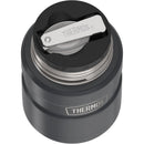 16oz Stainless Steel Food Storage Jar with Spoon