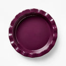 9" Stoneware Round Pie Pan Dark Purple - Figmint™