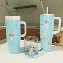 30oz Stainless Steel Vacuum Straw Tumbler with Handle