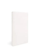 Premium Foam Crib Mattress + Mattress Protector Bundle - White