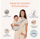 Baby Carrier - Pearl Gray