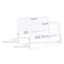 Mesh Security Bed Rails, Double Pack, White