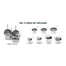 Spectra Diamond 11-piece Cookware Set