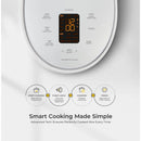6-Cup Micom Rice Cooker and Warmer - White