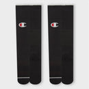Champion Performance Soccer Socks 2pk - Black S