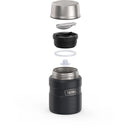 16oz Stainless Steel Food Storage Jar with Spoon