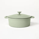 5.5qt Enamel Dutch Oven - Sage Green