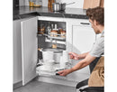 Swing Right Blind Corner Cabinet - Silver