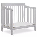 Aden 4-in-1 Convertible Mini Crib - Mystic Gray