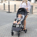 3Dquickclose CS+ Compact Fold Stroller - Grey