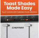 Smart Touch™ 4 Slice Digital Toaster with 6 Touchscreen Shade Settings – Stainless Steel